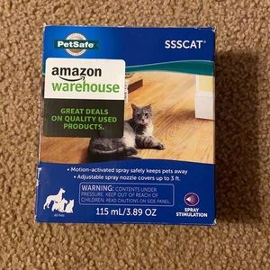 SSSCAT motion detection to help pets learn off limit areas